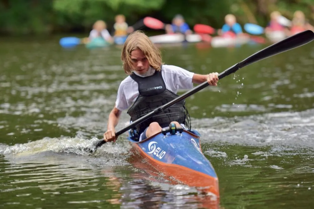 Training op het water
